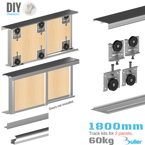 Sliding wardrobe door gear - door,