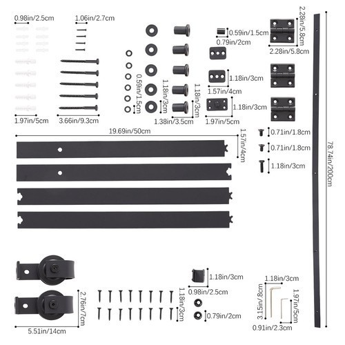 Sliding wood barn door - sliding,