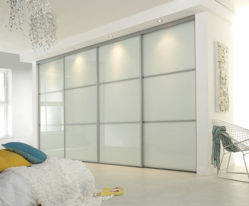 Sliding mirror wardrobe doors - mirror, doors/