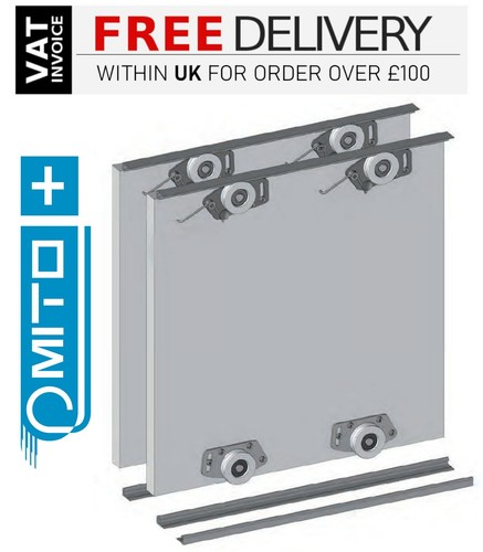 Wardrobe sliding door track - sliding,