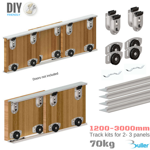 Wardrobe sliding door - sliding, track