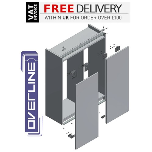 Wardrobe sliding door - sliding, track
