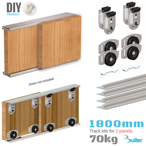 Sliding door track - system, 2