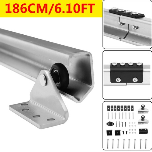 Sliding rail barn - ft, door