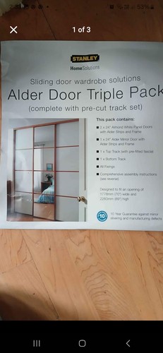 New sliding wardrobe doors - new,